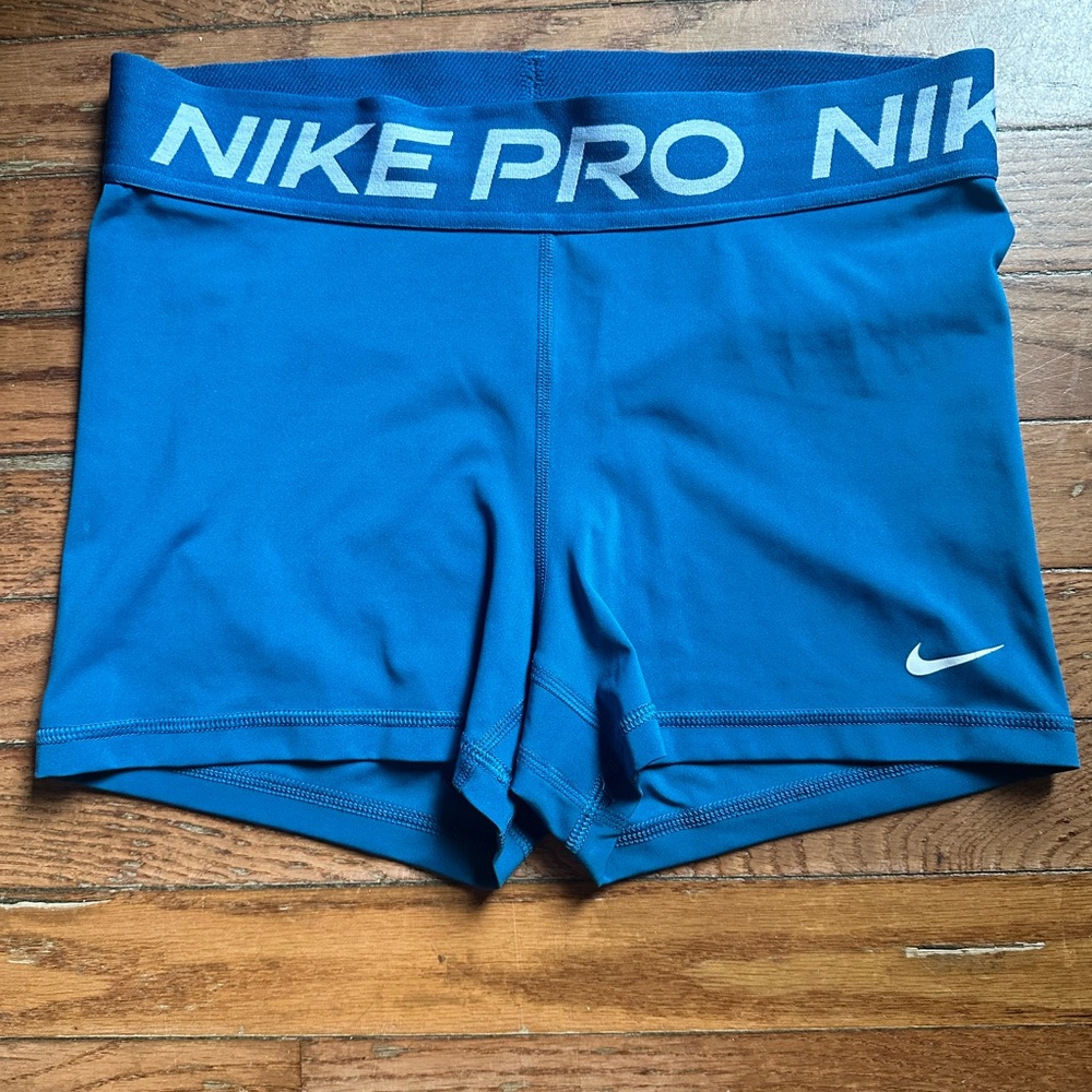 Nike Pro Dri-FIT dark teal  Shorts